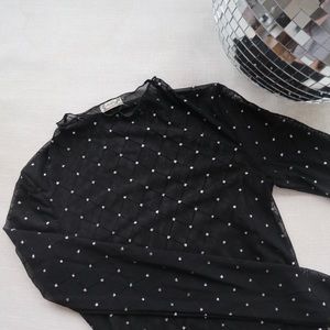 Free People see through layering turtleneck